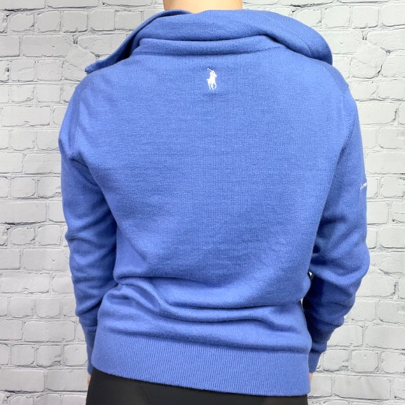 |•POLO GOLF RALPH LAUREN•| Cashmere Coolmax® PGA Full Zip Sweater Kitchen Aid - Picture 3 of 14